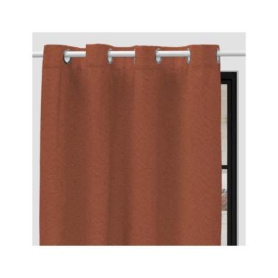 Rideau occultant &agrave; oeillets Eclipse safran 135x250 cm