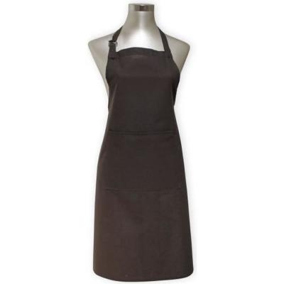 SOLEIL D OCRE Tablier De Cuisine En Coton 60x80 Cm Panama Anthracite, Par Soleil D'ocre 