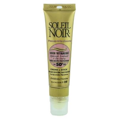 BSL SOLEIL NOIR Soin vitamin&eacute; anti-age SPF50+ 20ml + stick &agrave; l&egrave;vres