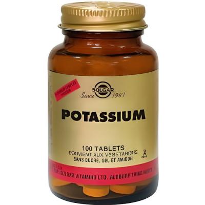 SOLGAR  potassium en tant que comogluconate de 100comp