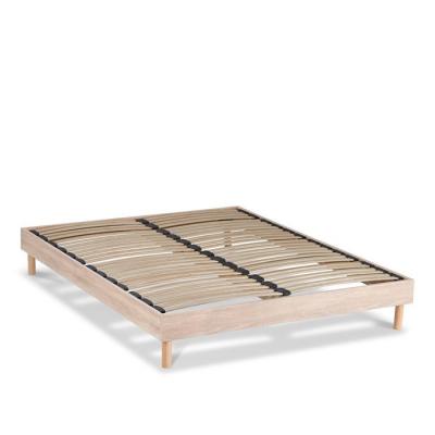 MAISON AUBERTIN Sommier &agrave; lattes en KIT- Bois - Couleur naturelle 160x200 CM
