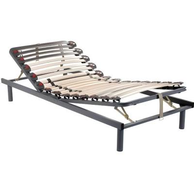 VENTE UNIQUE Sommier de relaxation mont&eacute; sur tenons, 3 plans de