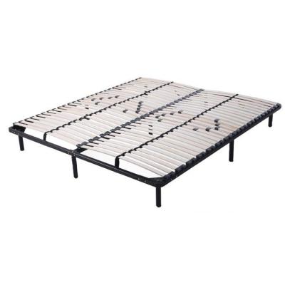 PAOLO COLLANER Sommier r&eacute;sistant &agrave; Lattes r&eacute;glables + Pieds Inclus 180 x 200 cm