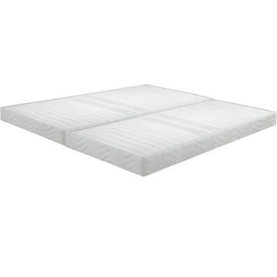 EBAC Sommier tapissier 90+90x200 Omega blanc 18 lattes