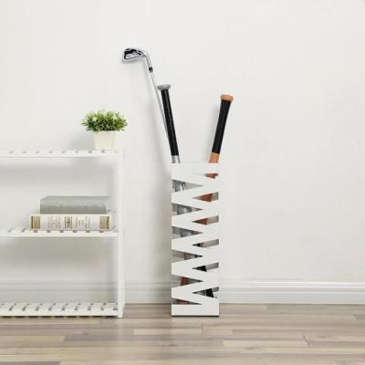 SONGMICS  Porte-parapluies en m&eacute;tal, Blanc