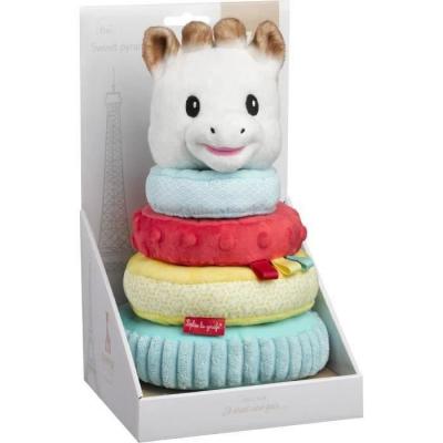 VULLI  Pyramide &agrave; empiler Sophie la Girafe&reg; peluche