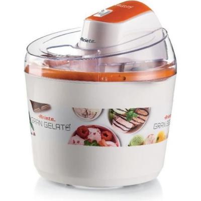 ARIETE  Gran Gelato Ijsmaker 12 W Wit en Orange