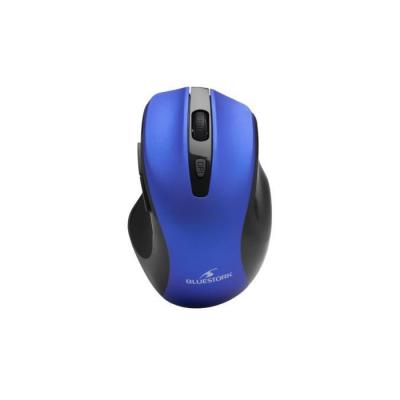 BLUESTORK Souris Sans Fil -  - OFFICE 75 - Rechargeable - PC/MAC - Bleu 