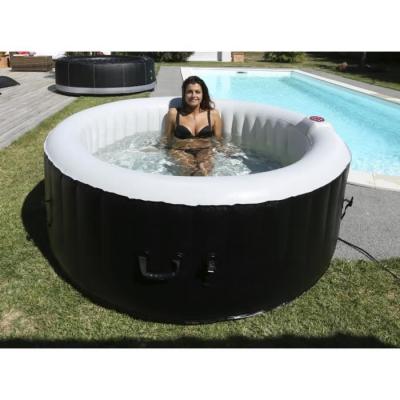 OSPAZIA  Spa gonflable Lamin&eacute;e - 6 personnes - GONFLAGE EN 5 MINUTES