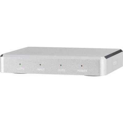  SPEAKA Ultra Slim HDMI Splitter 1X2 ALU