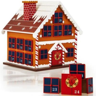 SPIELWERK&REG; Calendrier de l'Avent Maison &agrave;&nbsp;remplir