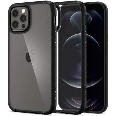 SPIGEN  Coque Ultra Hybrid iPhone 12 (Pro) - Noir