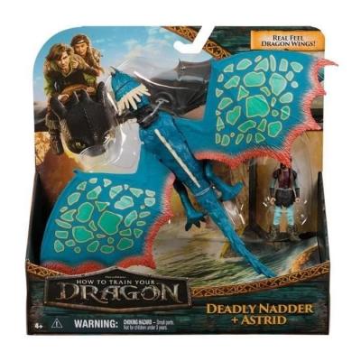 DRAGONS SPIN MASTER PACK DRAGON ET VIKING 25 CM TEMPETE  Movie