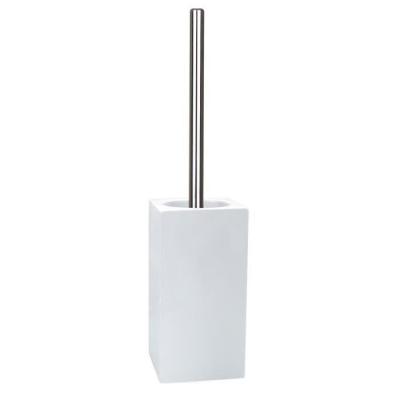 GENERIQUE Spirella Brosse Wc avec support Porcelaine QUADRO Blanc