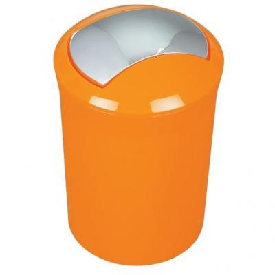 SPIRELLA Poubelle &agrave; bascule ps sydney 5L Orange - Orange - 