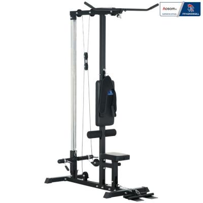 SPORTNOW  - Station de musculation - Aosom.fr x FFHandball - Acier - 140x108x197cm - Noir 