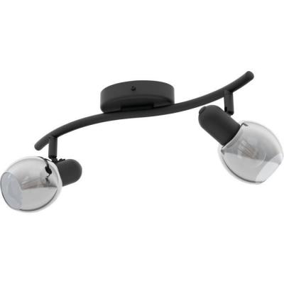 EGLO  LB19 Pollica Applique Murale 2 X E14 Noir