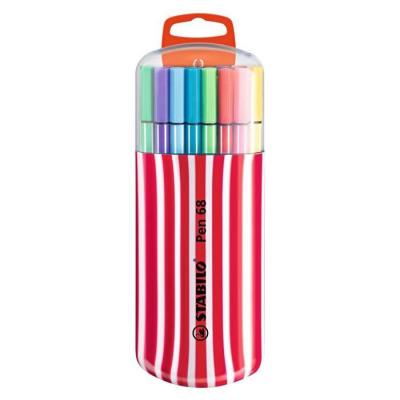 STABILO Etui de 20 feutres Pen 68 couleur framboise