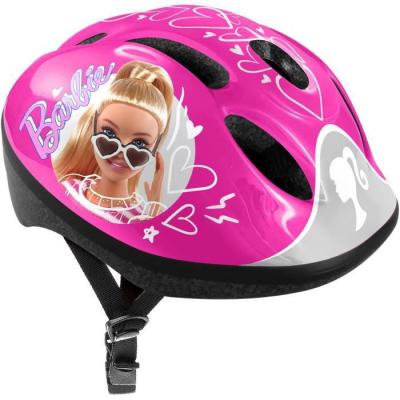 STAMP  Bicycle Helmet S Barbie Fille, Pink, Taille-S