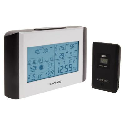 OTIO Station m&eacute;t&eacute;o int&eacute;rieure avec capteur ext&eacute;rieur sans fil - Zenitech