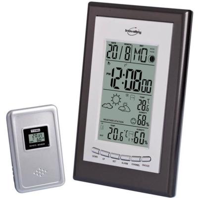 INOVALLEY  SM121 Station m&eacute;t&eacute;orologique sans fil -argent 