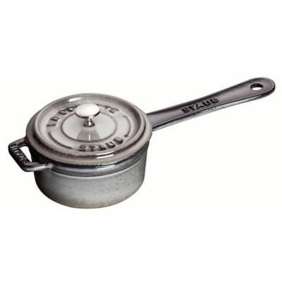 STAUB  Casserolette en Fonte, &Oslash; 10 cm, 0,25 L, Gris Graphite