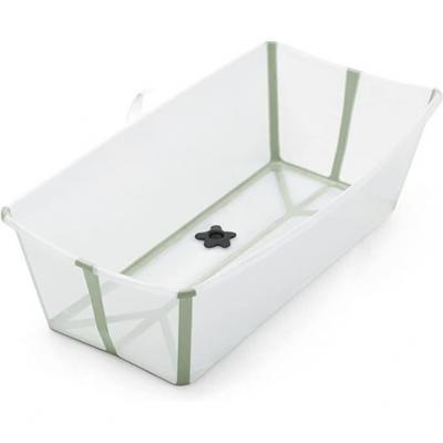 STOKKE &reg; Flexi Bath&reg; transparente verte - 64 x 24 x 34 cm
