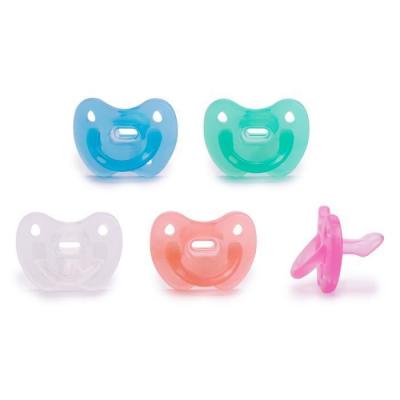 SUAVINEX Sucette Physiologique en Silicone Rose -  - Smoothie - Pour B&eacute;b&eacute; de 0 &agrave; 6 Mois