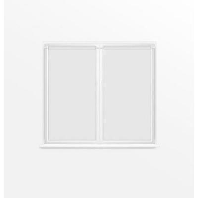 Soleil d'ocre Dolly Paire de Brise Bise, Polyester, Blanc, 90 x 120 cm