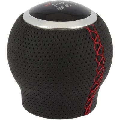 Pommeau rond noir sp rouge Bague marche arriere - Pastille Changeable