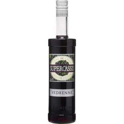 VEDRENNE Liqueur Cr&egrave;me De Cassis Supercassis  - La Bouteille De 70 Cl