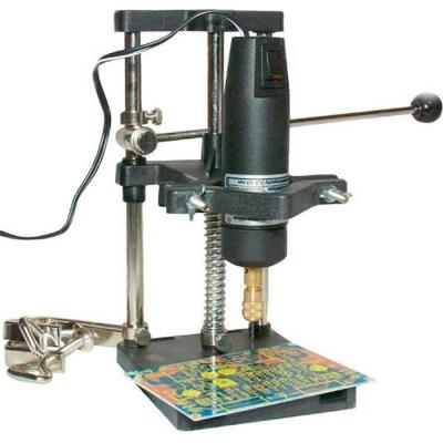 DONAU ELEKTRONIK  - Support de per&ccedil;age Hauteur de travail (max.): 30 mm