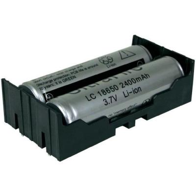 MPD Support de piles pour 2 piles li-ion 18650