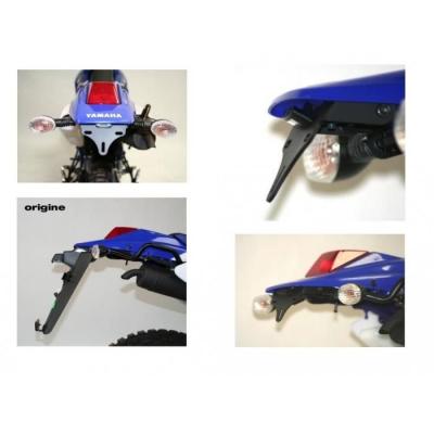 R&G Support de plaque d&acute;immatriculation  Racing noir Yamaha DT 125 X