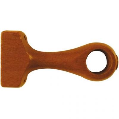 Support monobloc - merisier - lot de 2 - d: 20 mm - Mobois