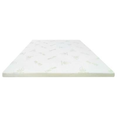 VENTE UNIQUE Surmatelas Luxe m&eacute;moire de forme - 160 x 200 cm - LACETO de NATUREA