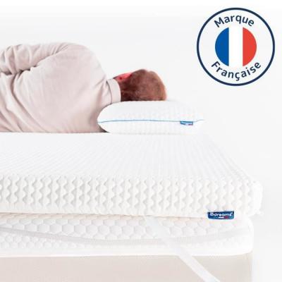BDREAMS Surmatelas m&eacute;moire de forme 80x200cm