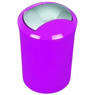 SPIRELLA Poubelle &agrave; bascule ps sydney 5L Rose Fonc&eacute; - Rose - 