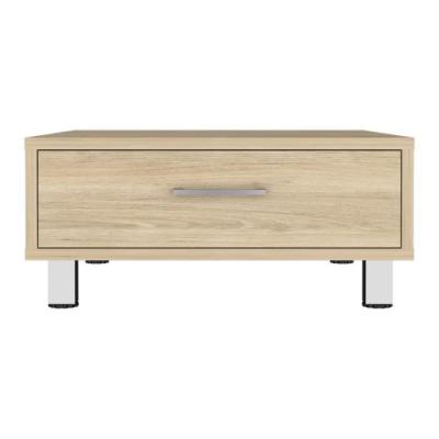 Table basse de couleur caramel fabriqu&eacute;e en agglom&eacute;r&eacute; Beijing TuHome