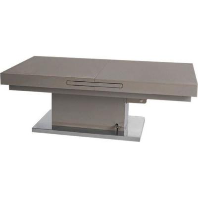 Table basse relevable extensible SETUP taupe taupe  Inside75