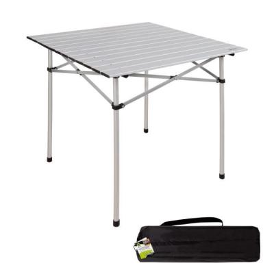 AKTIVE Table De Jardin  Camping Folding Table Aluminium