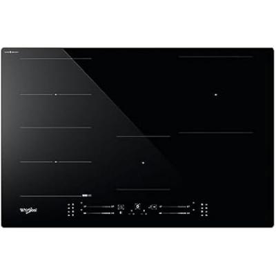 WHIRLPOOL WF S1577 CPNE Noir Int&eacute;gr&eacute; 77 cm Plaque avec zone &agrave; induction 4 zone(s)