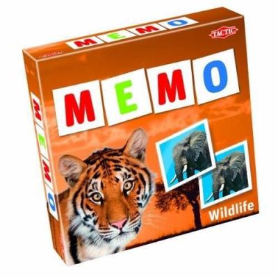 TACTIC  - 41441 - Jeu De Soci&eacute;t&eacute; - Wildlife M&eacute;mo
