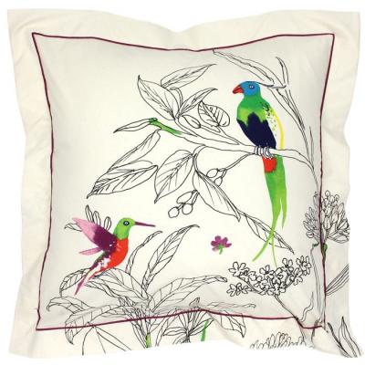 TRADILINGE Taie d'oreiller coton brut Amazonia  65 x 65 cm