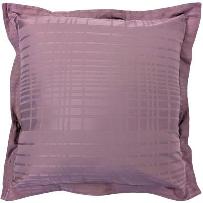 LINNEA Taie D'oreiller 65x65 Cm Satin De Coton Pigalle Violet