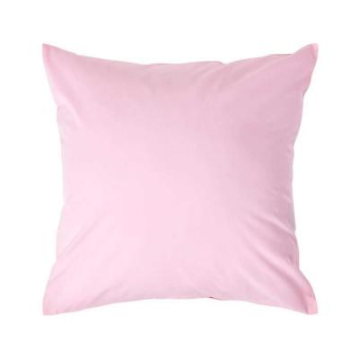 HOMESCAPES Taie d'oreiller Rose 100% coton Egyptien 200 fils 40 x 40 cm