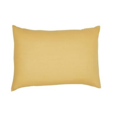 TODAY  Taie d'oreiller Essential - 50 x 70+5 cm - 100% Coton uni - Ocre