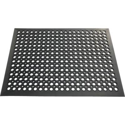 IDMAT Tapis Caillebotis - 60x80 cm - noir 