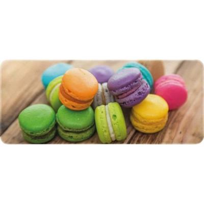 ID MAT Idmat - Tapis decor de cuisine macarons minis 50x120 cm