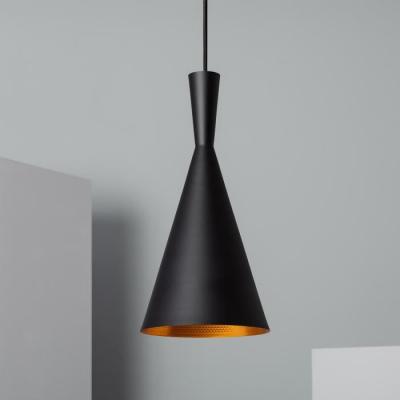 LEDKIA  LIGHTING Suspension M&eacute;tal Lennon Noir